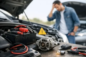 5 causas de batería descargada en tu coche