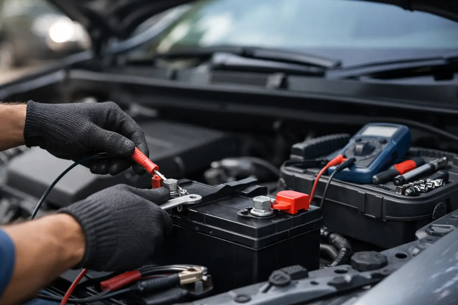 Mantenimiento de acumuladores automotrices