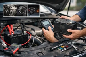 10 causas de descarga automotriz y qué revisar