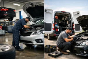 Taller eléctrico vs servicio móvil: ¿cuál elegir?