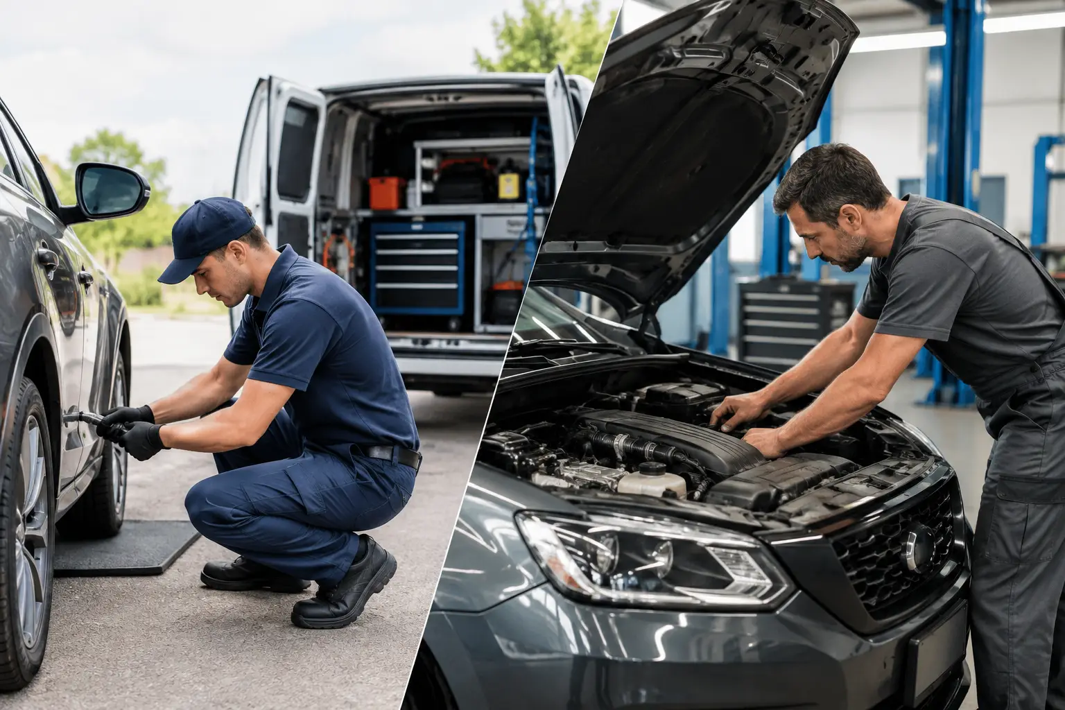 Servicio móvil o taller: cuál necesita tu auto